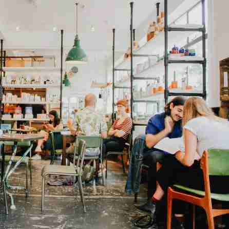 Literatur im Café Bild