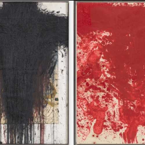 copyright: Arnulf Rainer | Hermann Nitsch, Bildrecht, Wien 2026
